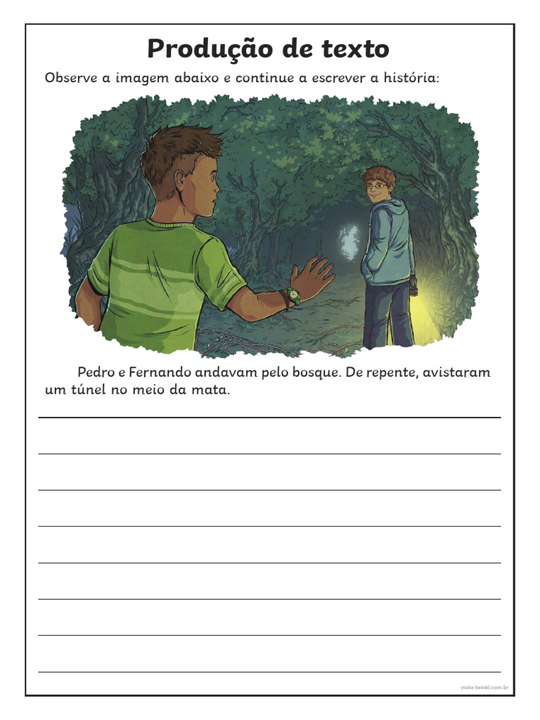 BR P 1651753819 Producao de Texto Continue A Historia - Ver - 1 | PDF