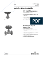 Product Bulletin Fisher D Series Valve Selection Guide en 138436