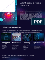 Cyber Security in Finance Institutions