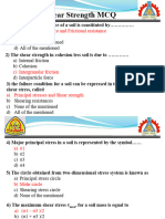 2 Shear MCQ