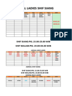 Jadwal Kerja