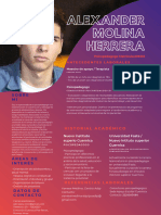 Alexander Molina CV