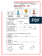 Gramática - Combinacion Ge Gi - 2023