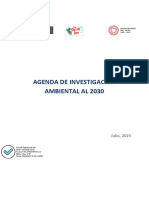 Agenda de Investigacion Ambiental Al 2030 PERU