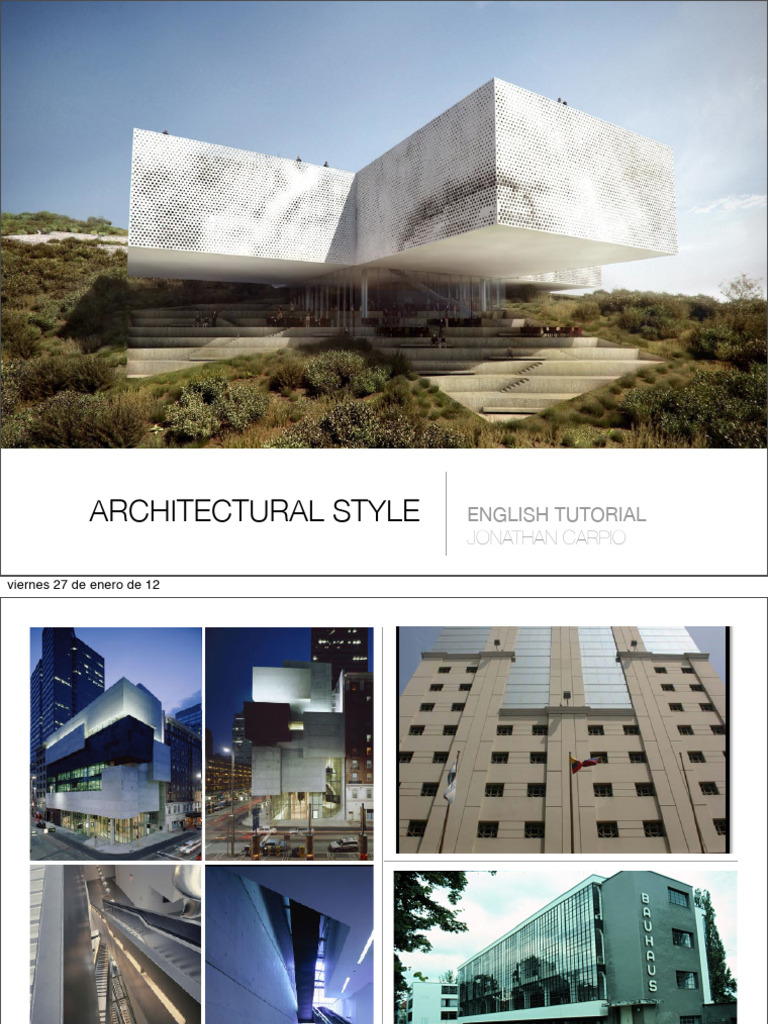Architecture Modern | PDF | Architectural Design | Architecture