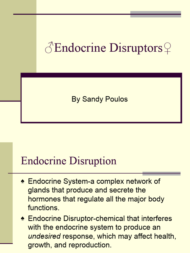 Endocrine Disruptors PDF Polychlorinated Dibenzodioxins Soybean