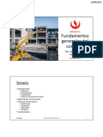 Clase 01 UPC - Fundamentos Generales Del Concreto