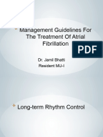 Guidelines For The Management of Atrial Fibrillation Part-III