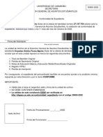 La Validez de Esta Constancia DEBE Ser Verificada En: para Uso Del Funcionario