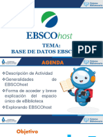 Presentación EBSCOhost