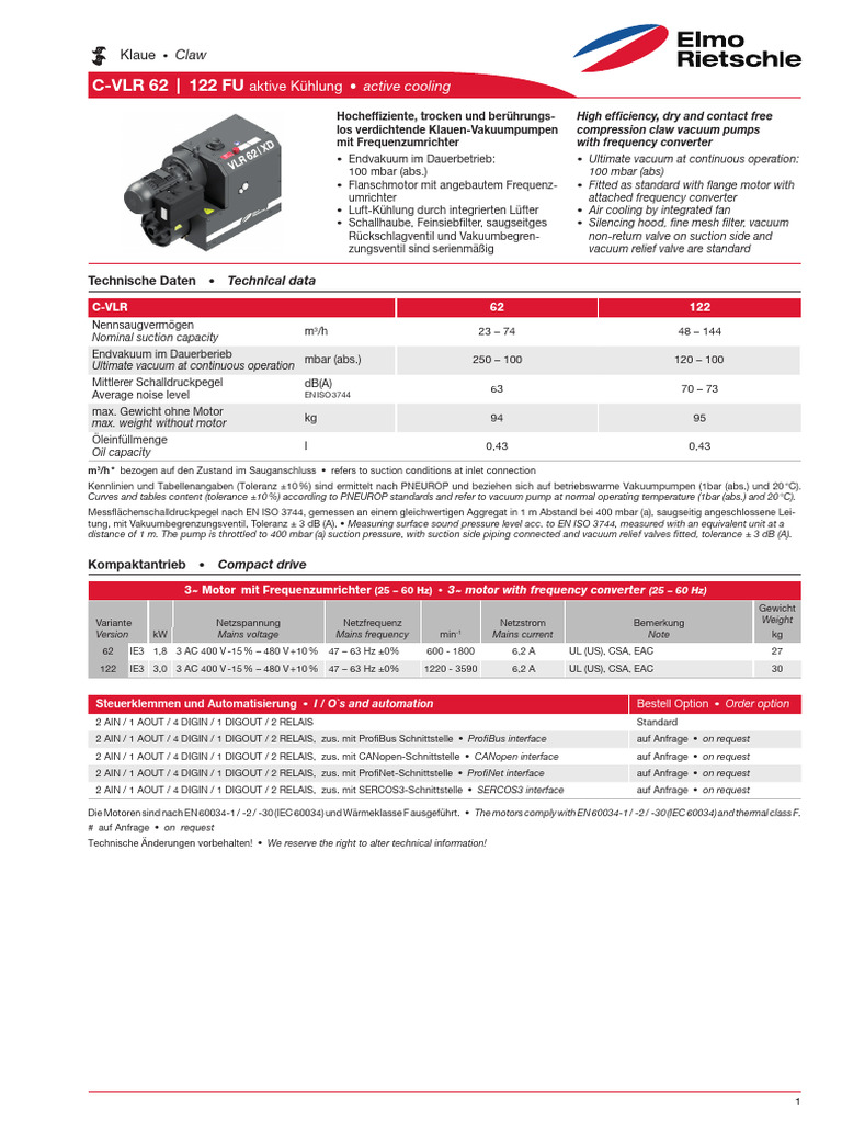 D VLR 62-122 Fu | PDF