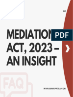 Mediation Act, 2023