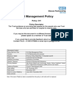 C41 Bed Management Policy Nov21