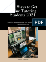 50 Ways To Get Online Tutoring Students 2021 1