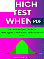 The Data Analyst's Guide To Data Types, Distributions, and Statistical Tests