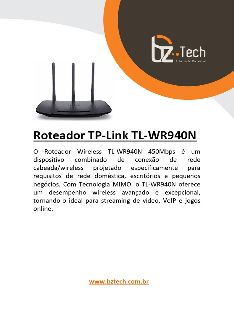 reset modem wifi tp link wr940n