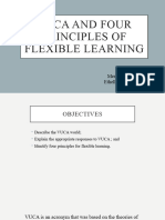VUCA and Four Principles of Flexible Learning