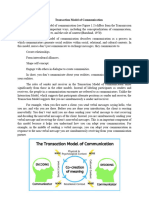 Transaction Model of Communication