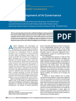 On - The - Development - of - AI - Governance - Frameworks-IIEEE Internet Computing, 2023