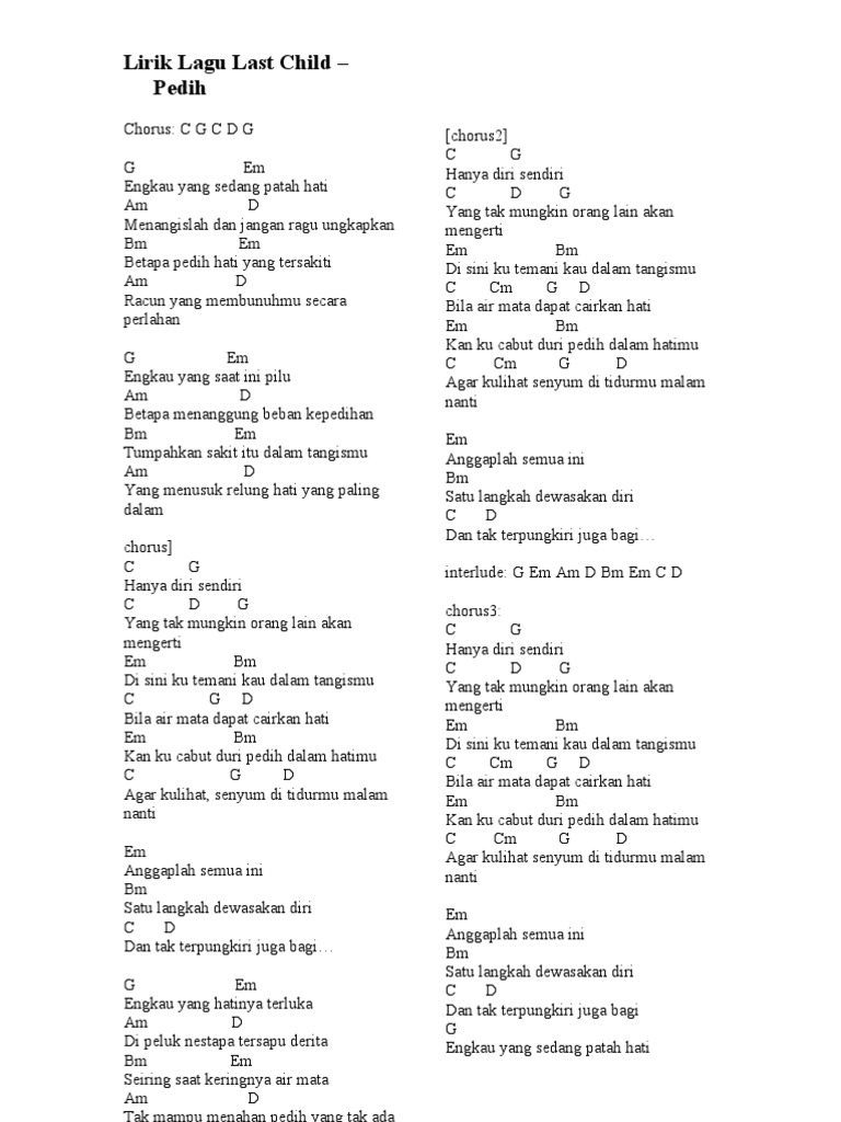 Lirik Lagu 