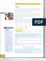 Múltiplos y Divisores en Los Números Naturales Múltiplos: F 40 ) X F 3 J