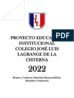 Proyecto Educativo 2578