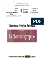 Chromatographie TAB