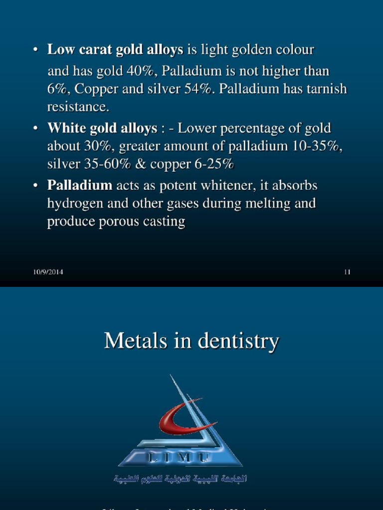 Dental Metal + Alloys PDF
