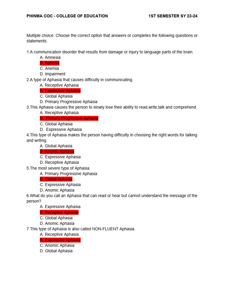 Eng 018 Questions | PDF