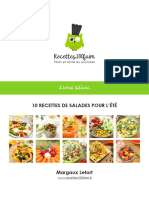 Livre Blanc 10 Recettes Salades Ete Margaux Letort
