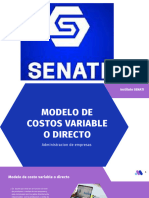 Modelos de Costos Variables o Directos