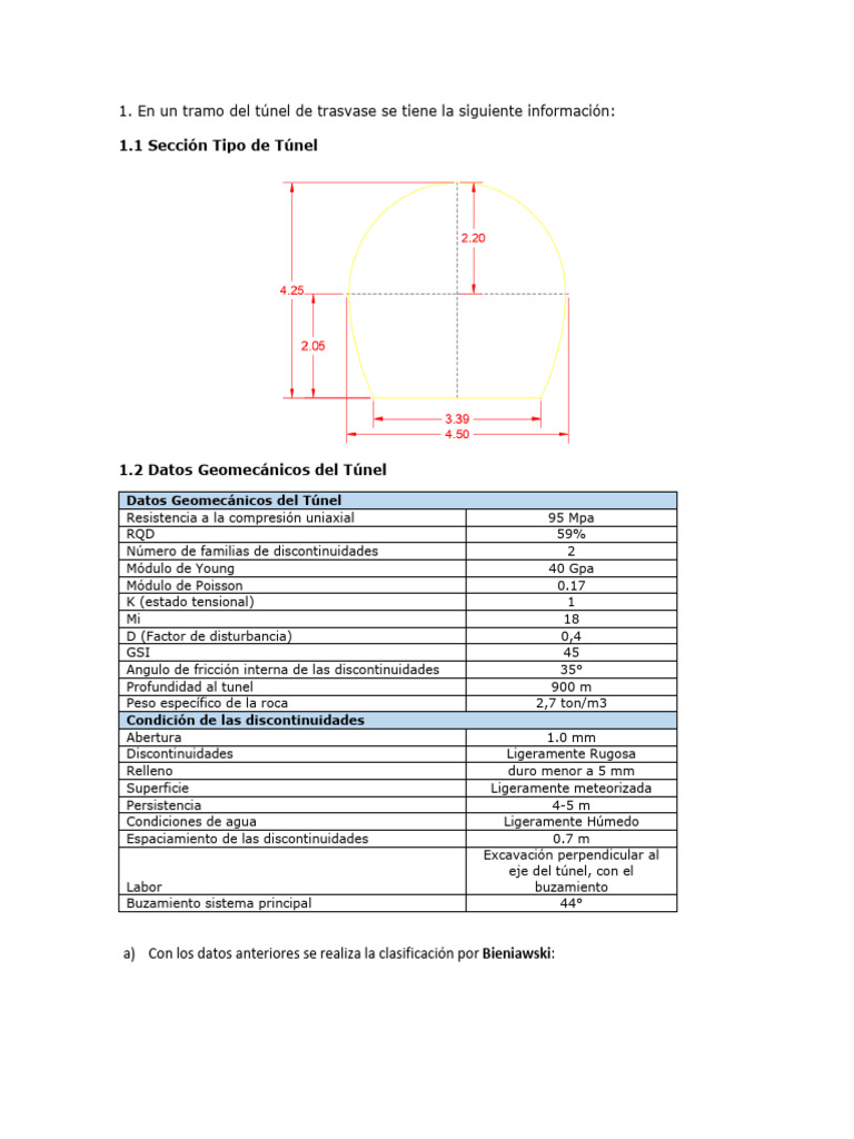 2 Clasificación Por RMR y Q de Barton | PDF