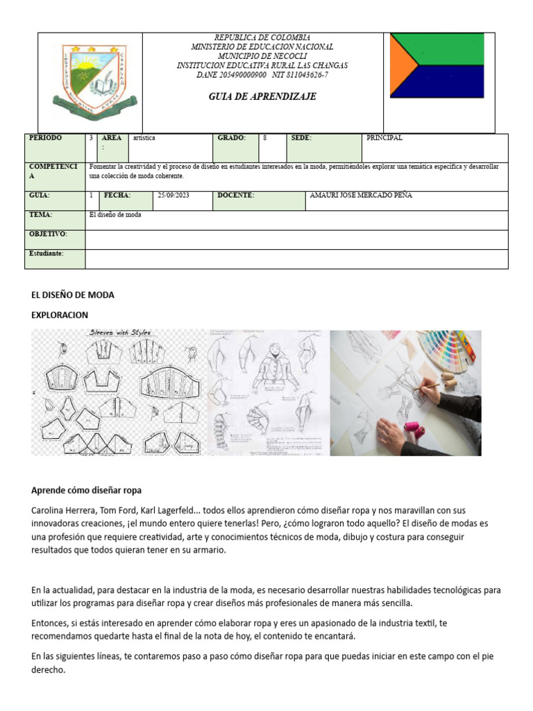 Diseño de Moda | PDF | Ropa | Diseño de moda