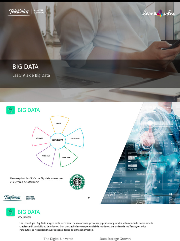 Las 5 V's del Big Data | PDF | Big Data | Analítica predictiva