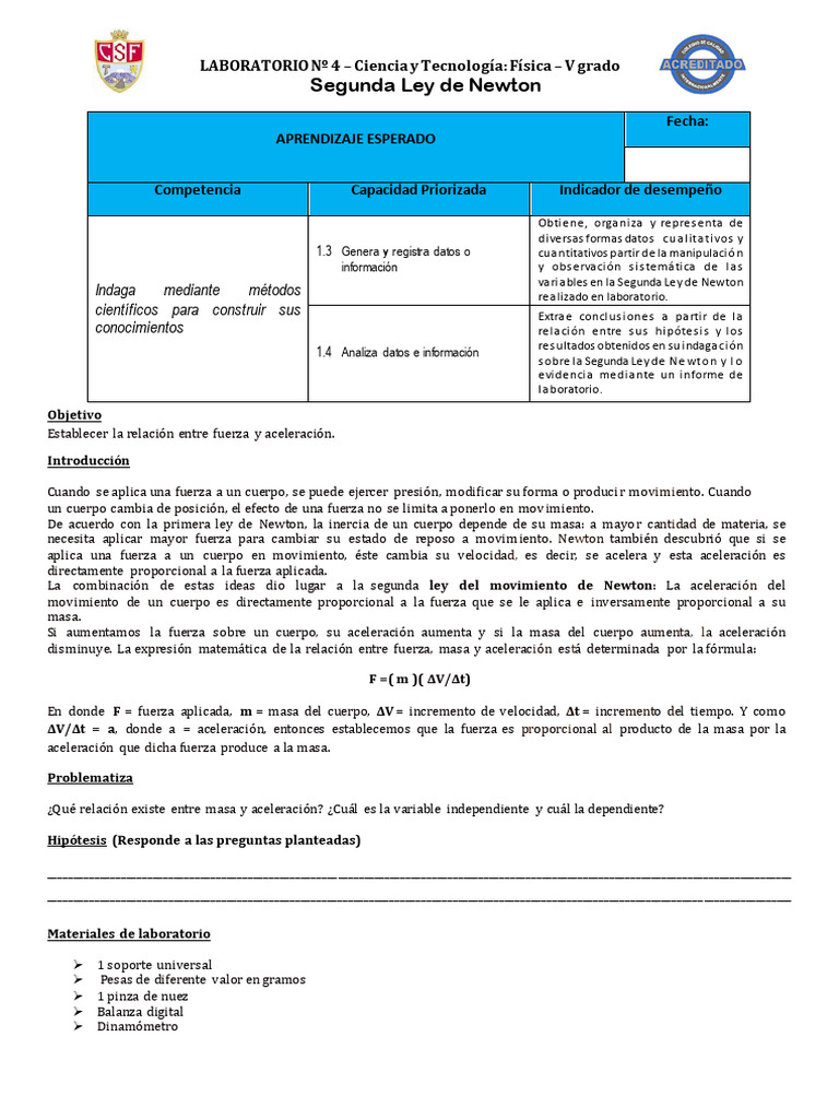 Laboratorio Quinto PDF