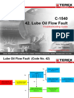 Lube Flow Fault