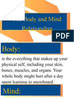 The Body and Mind Relationship - 1