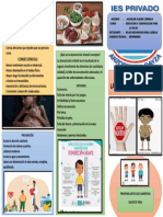 Triptico Desnutrición Infantil