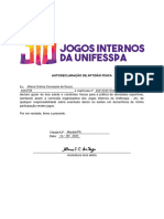 Autodeclaração de Aptidão Física