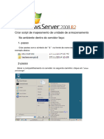 Criar Script de Mapeamento de Unidade de Armazenamento