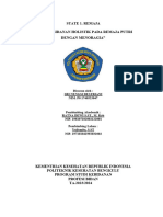 State 1. Remaja "Asuhan Kebidanan Holistik Pada Remaja Putri Dengan Menoragia"