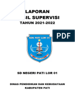 Laporan Hasil Supervisi Tahun 2021-2022