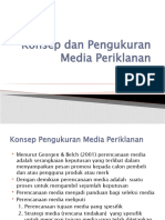 Konsep Dan Pengukuran Media Periklanan