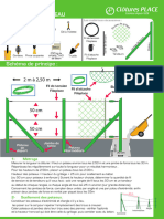 Fiche Conseil Grillage Simple Torsion en Acier Galvanise Vert 20 X 1 M Maille 5 X 5 CM Place Cloture