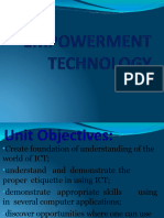 Week 1 Day 1 Empowerment The Current State of ICT