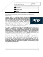 Form - NSTP100 Essay #3 PDF