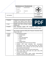 Sop Penggunaan Alat Pelindung Diri