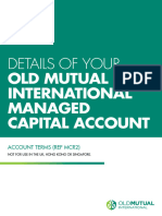 Old Mutual MCA Policy Terms