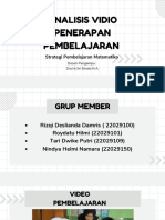 Analisis Vidio Penerapan Pembelajaran K Sirius