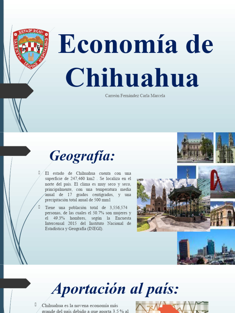 Economía de Chihuahua: Industria y Agricultura | PDF | Chihuahua ...